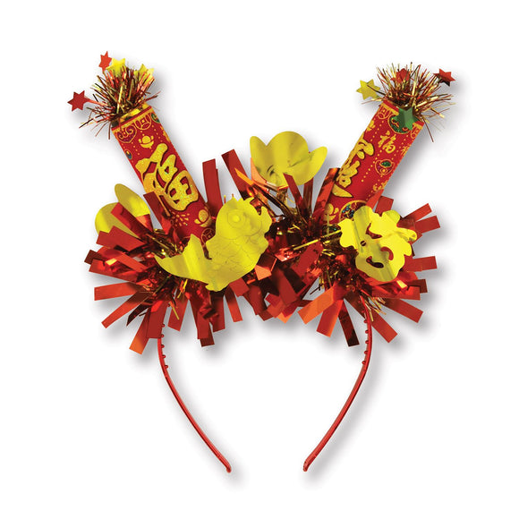 Beistle Chinese New Year Headband  (1/Card) Party Supply Decoration : Chinese New Year