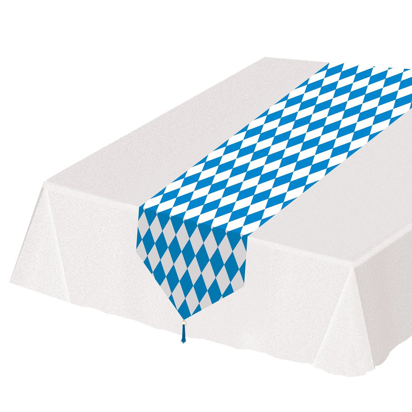 Beistle Oktoberfest Table Runner - Party Supply Decoration for Oktoberfest