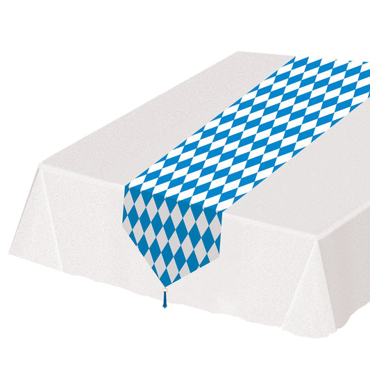 Beistle Oktoberfest Table Runner - Party Supply Decoration for Oktoberfest