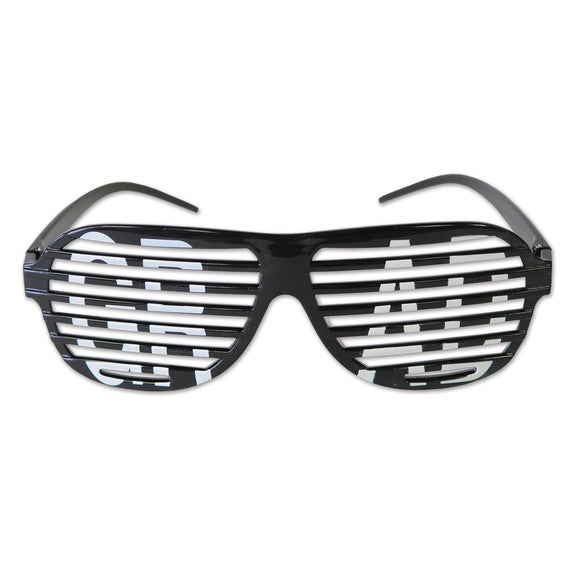 Beistle Grad Shutter Glasses - Party Supply Decoration for Graduation