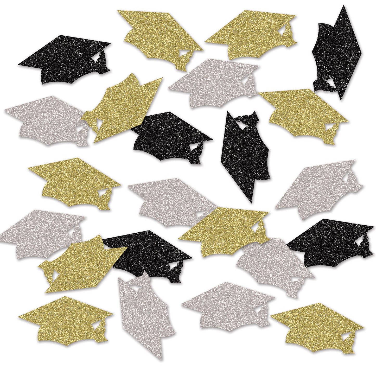 Beistle Graduation Deluxe Sparkle Confetti - Party Supply Decoration for Graduation