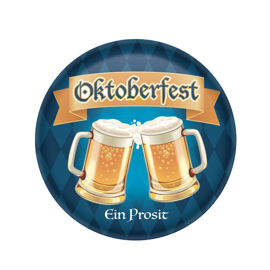 Beistle Oktoberfest Button - Party Supply Decoration for Oktoberfest