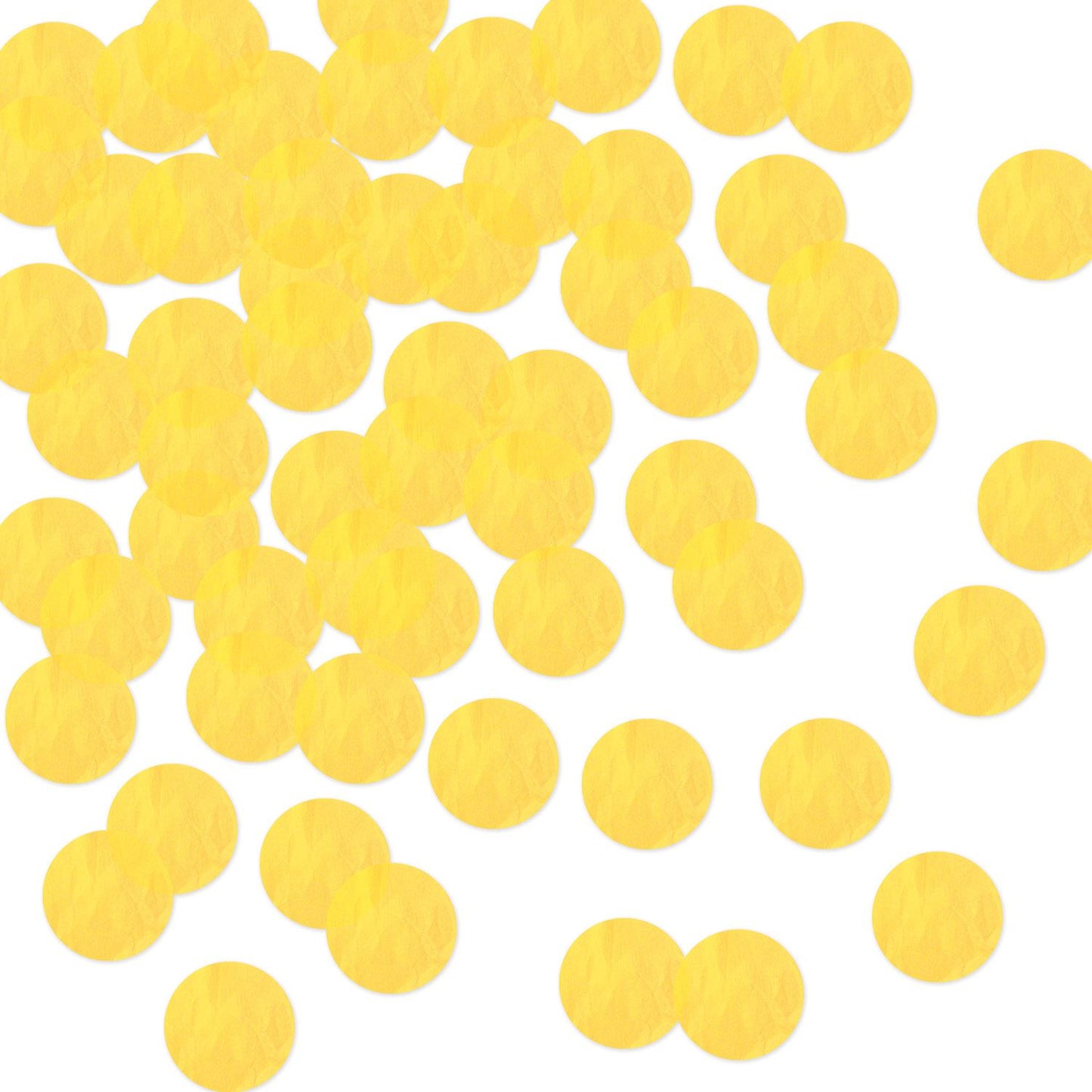 Beistle Bulk Tissue Confetti - Yellow - Party Supply Decoration for General Occasion