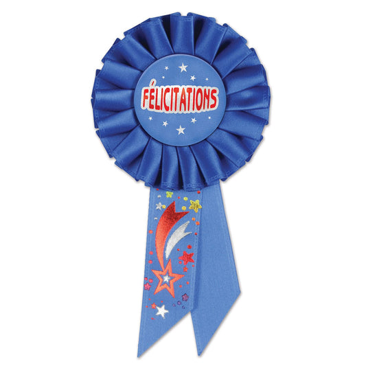 Felicitations (Congratulations) Rosette