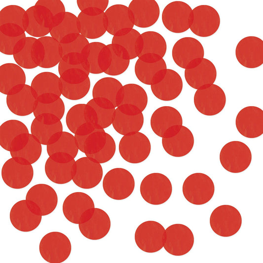 Beistle Bulk Tissue Confetti - Red - Party Supply Decoration for General Occasion