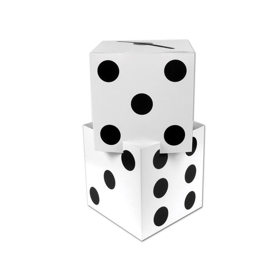 Beistle Dice Stacking Centerpiece 17 in  x 9 in  (2/Pkg) Party Supply Decoration : Casino