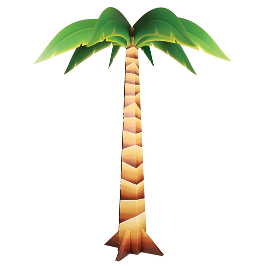 Beistle 3-D Palm Tree Prop - Party Supply Decoration for Luau