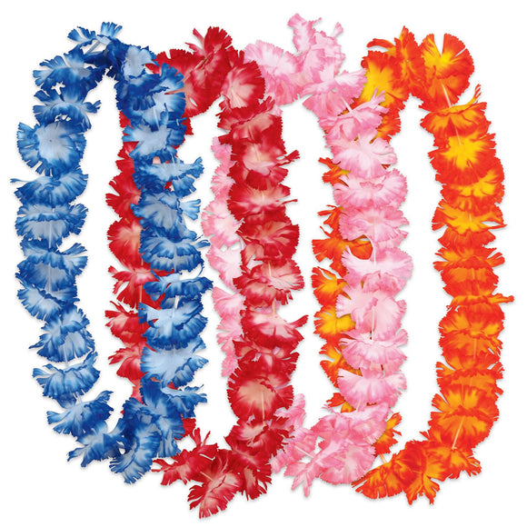 Beistle Hawaiian Floral Leis - Party Supply Decoration for Luau