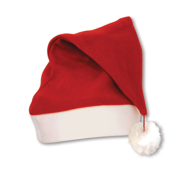 Beistle Santa Hat  (1/Card) Party Supply Decoration : Christmas/Winter