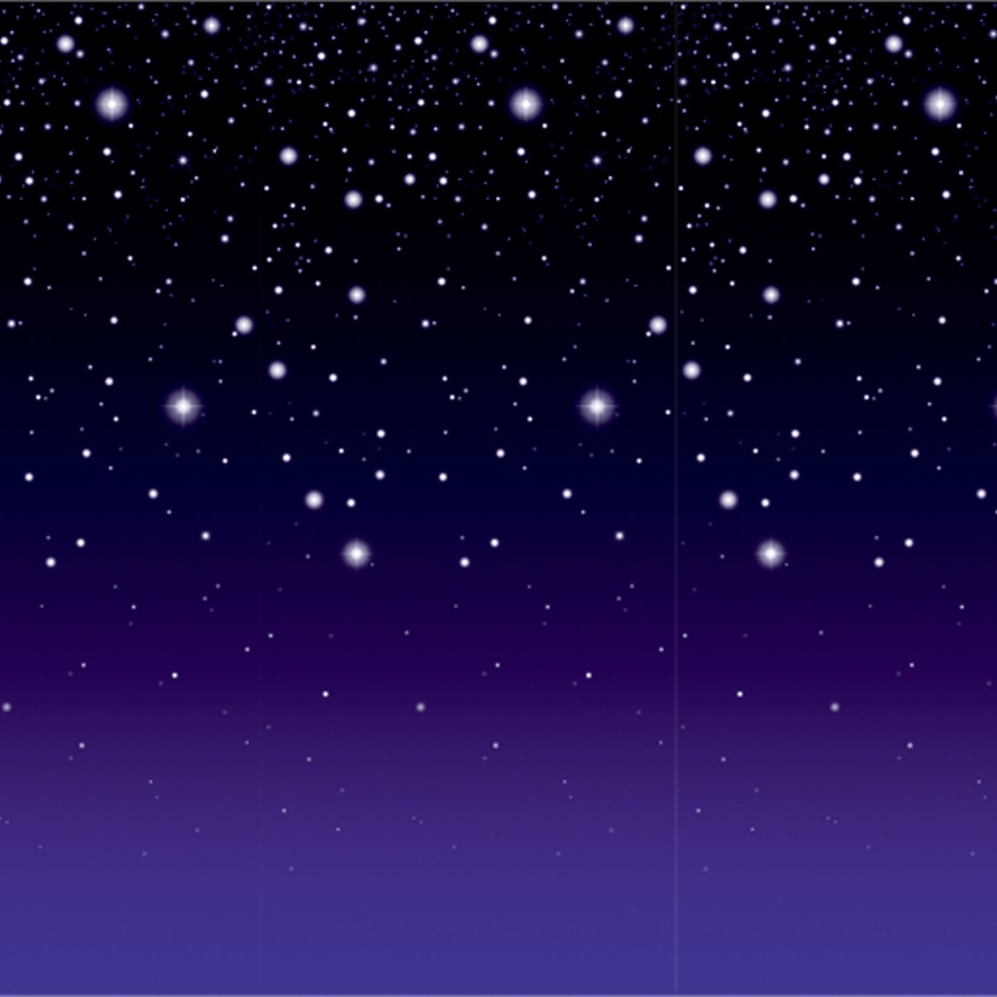 Beistle Starry Night Backdrop 4' x 30' (1/Pkg) Party Supply Decoration : Awards Night