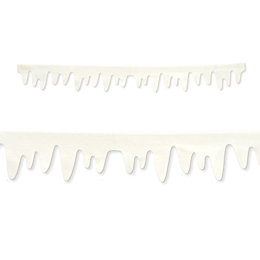 Beistle Fabric Icicle Decorations - Party Supply Decoration for Christmas / Winter