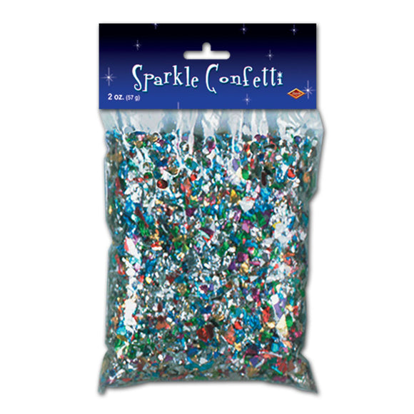 Beistle Sparkle Confetti (2oz/pkg) - Party Supply Decoration for New Years