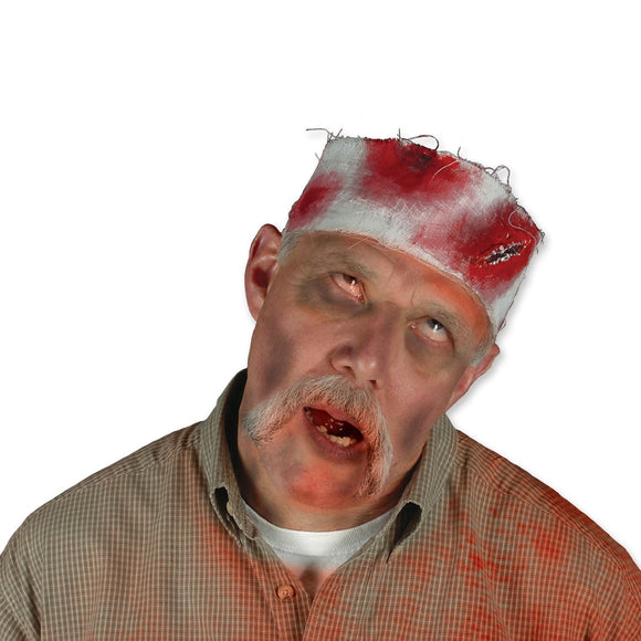 Beistle Bloody Gauze Headband  (1/Card) Party Supply Decoration : Halloween
