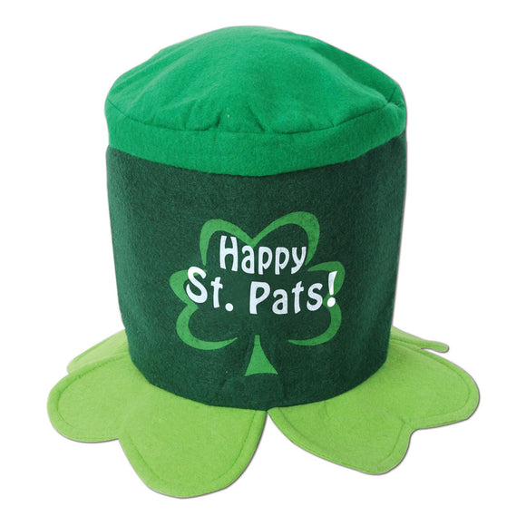 Beistle Happy St Pat's! Hat  (1/Card) Party Supply Decoration : St. Patricks