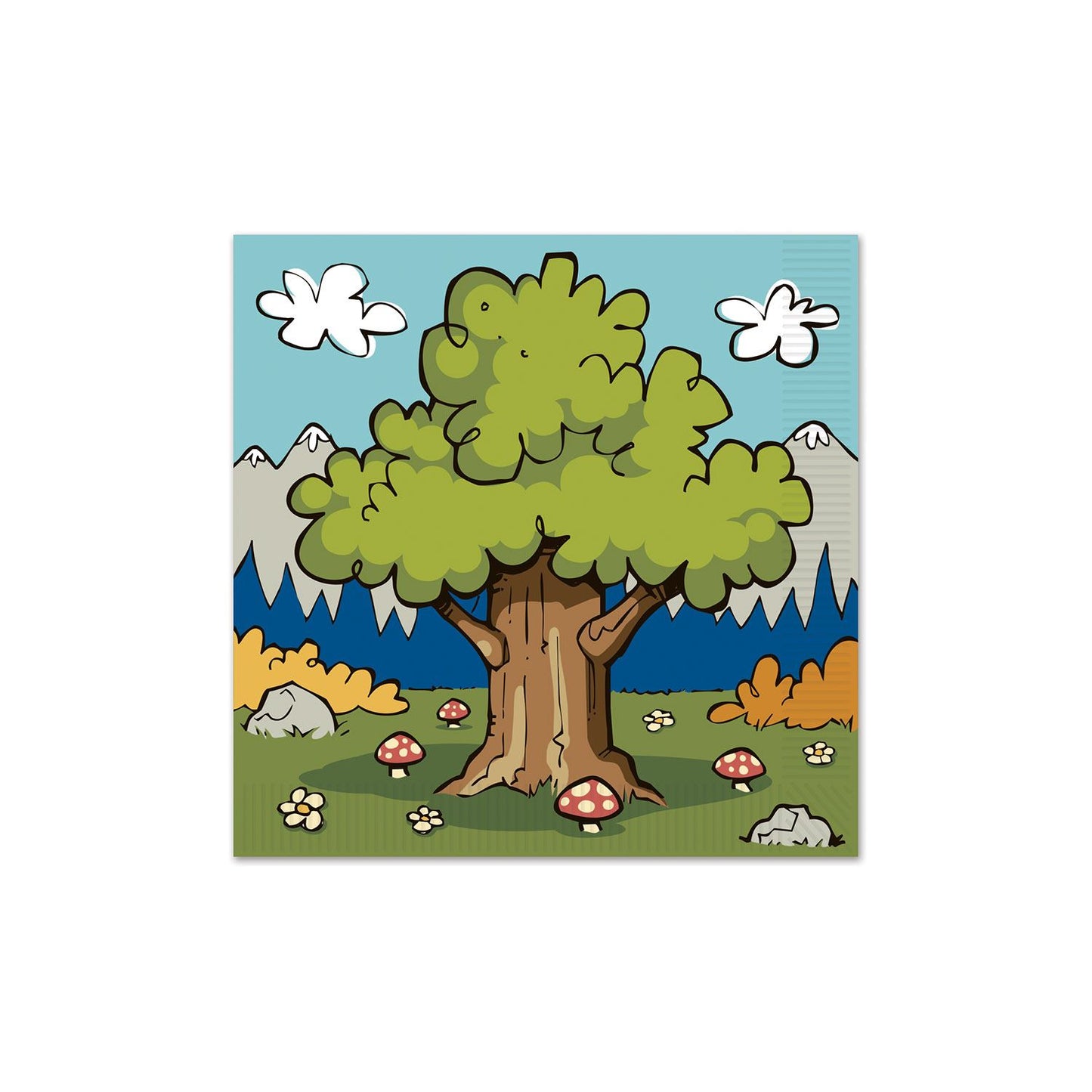 Woodland Friends Luncheon Napkins