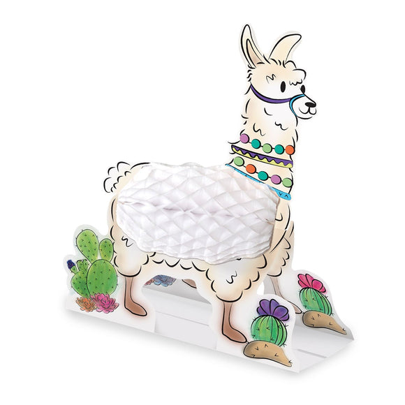 Beistle Llama Centerpiece   (1/Pkg) Party Supply Decoration : Cactus & Llama