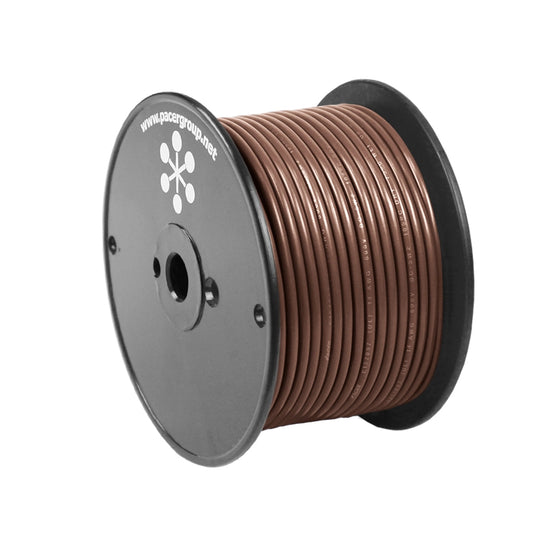 Pacer Brown 10 AWG Primary Wire - 20' [WUL10BR-20]