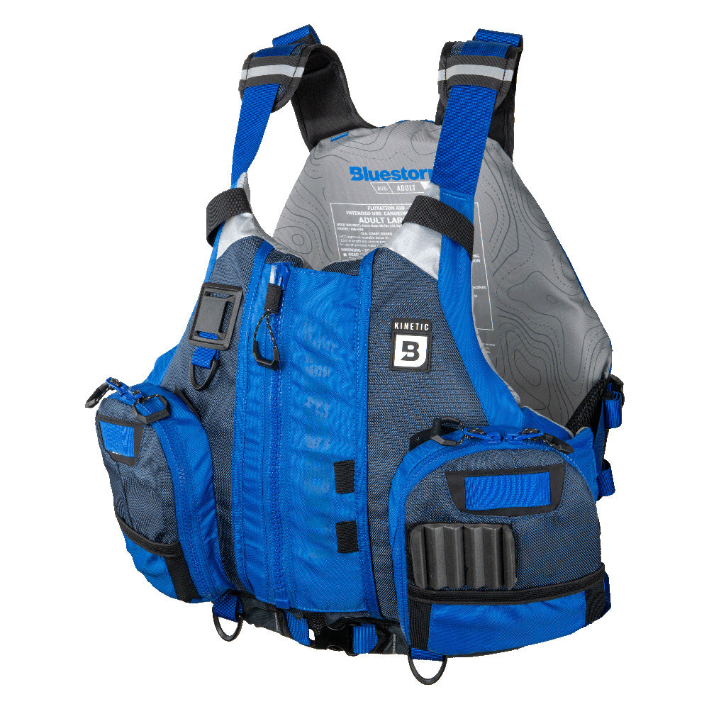 Bluestorm Kinetic Kayak Fishing Vest - Deep Blue - 2XL/3XL [BS-409-BLU-2/3XL]