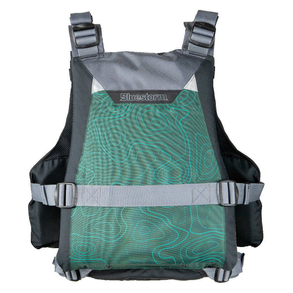 Bluestorm Motive Kayak Fishing Vest - Hunter Green - S/M [BS-248-HNT-S/M]