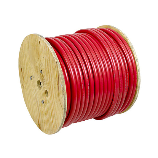 Pacer Red 1/0 AWG Battery Cable - 250' [WUL1/0RD-250]