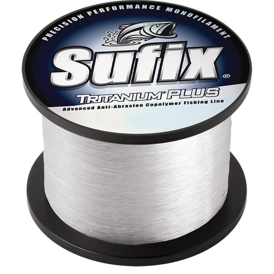 Sufix Tritanum Plus - 8lb - Clear - 6870 yds [696-208]