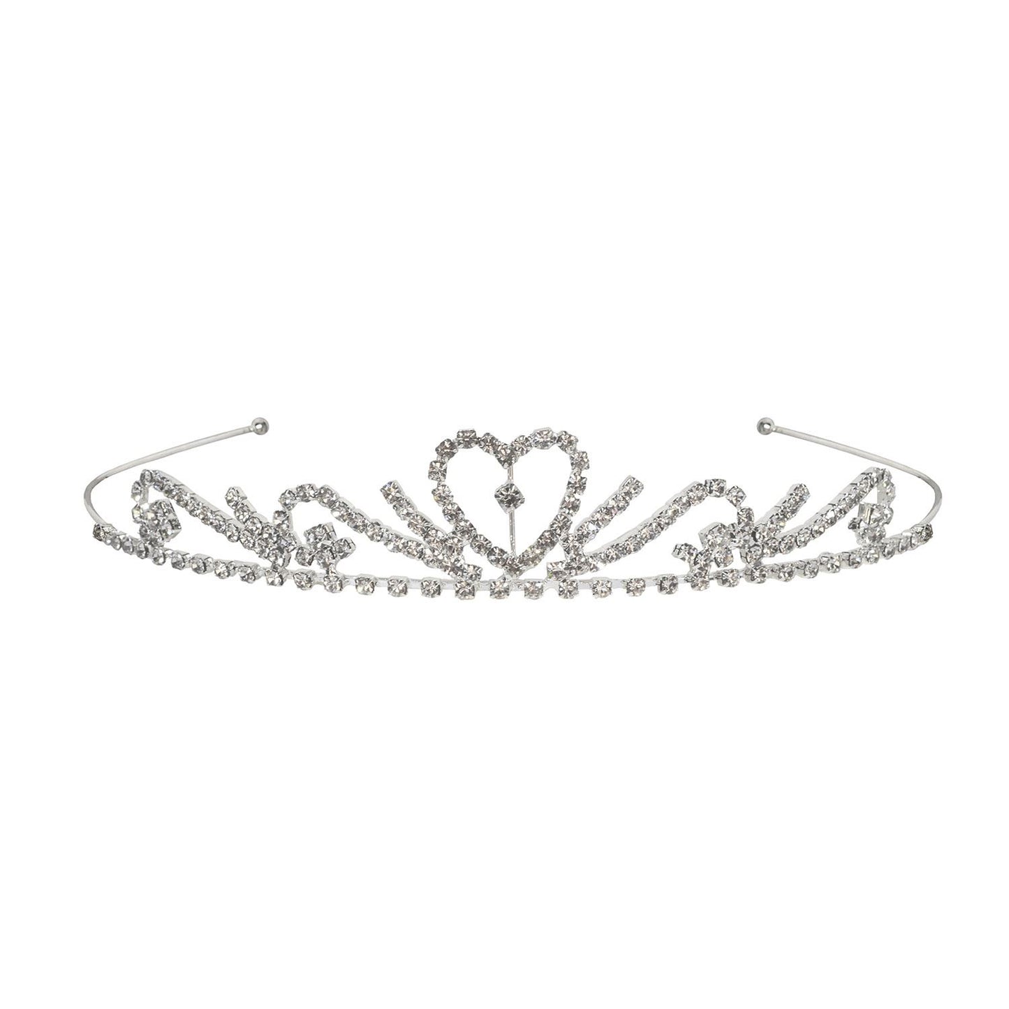 Beistle Royal Rhinestone Tiara - Party Supply Decoration for General Occasion