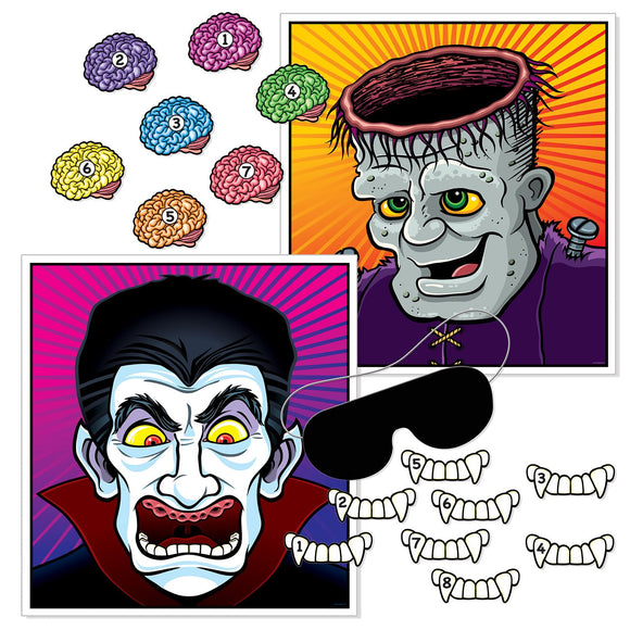 Beistle Halloween Party Games for Kids - Party Supply Decoration for Halloween