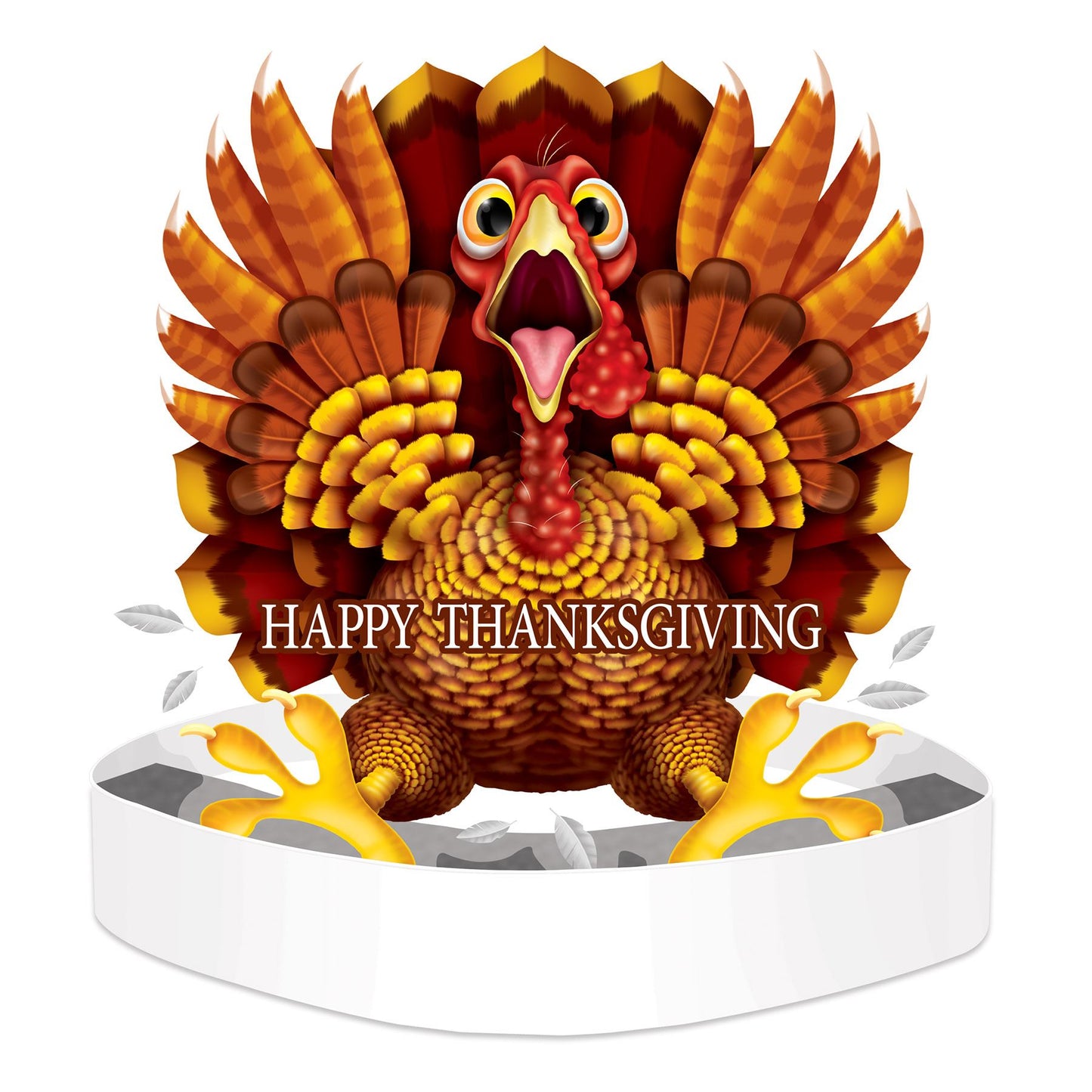 Beistle Wild Turkey Headband   Party Supply Decoration : Thanksgiving/Fall