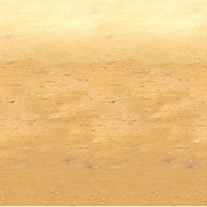 Beistle Desert Sand Backdrop 4' x 30' (1/Pkg) Party Supply Decoration : Western