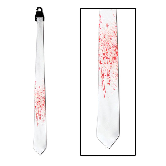 Beistle Blood Splatter Neck Tie - Party Supply Decoration for Halloween