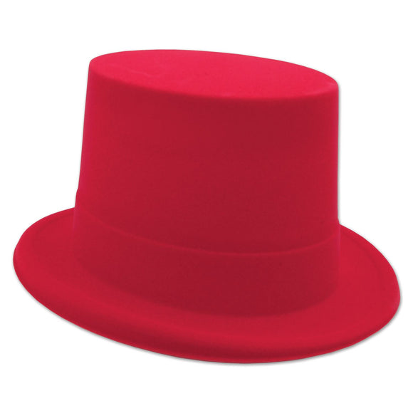 Beistle Red Velour Topper - Party Supply Decoration for General Occasion