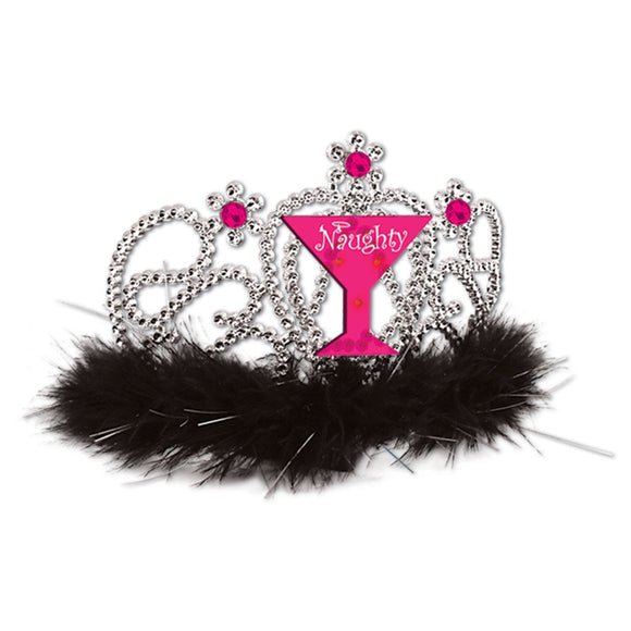 Beistle Light-Up Naughty Girl Tiara - Party Supply Decoration for Bachelorette