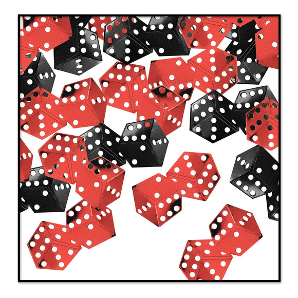 Beistle Dice Confetti - Party Supply Decoration for Casino