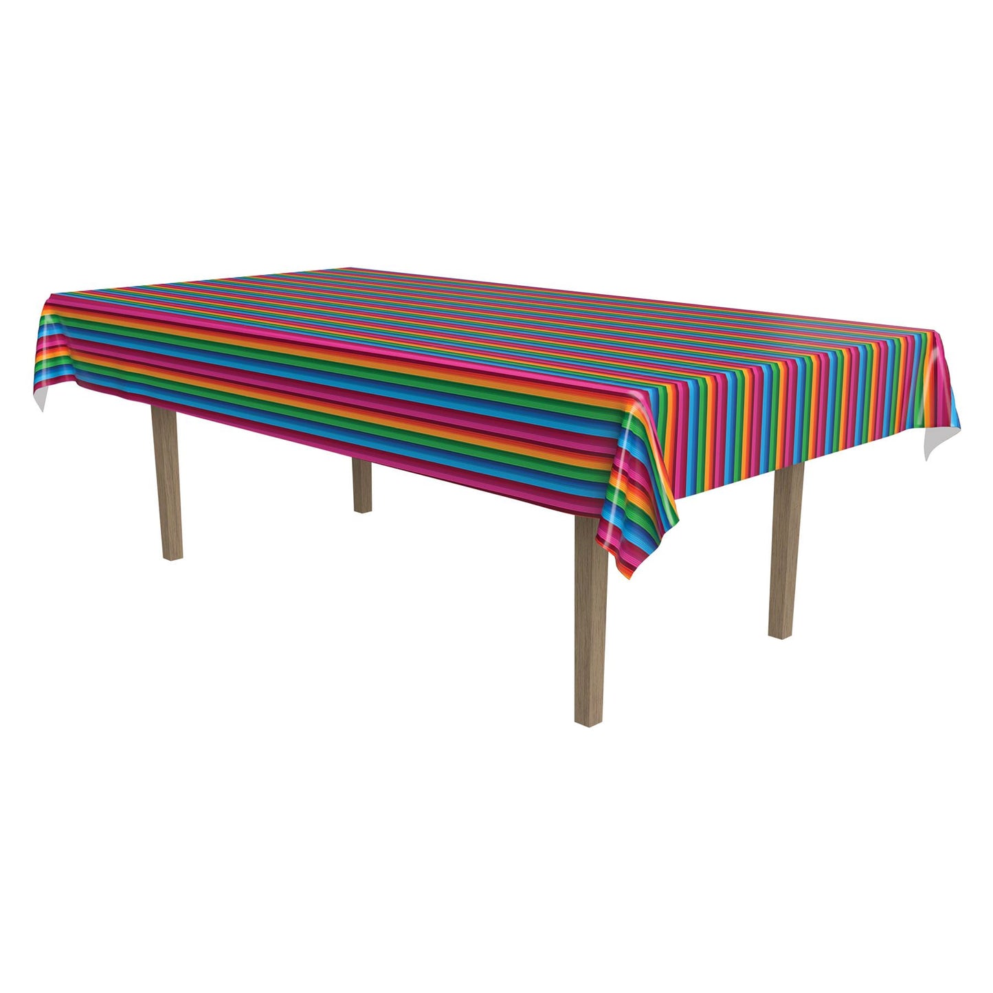 Beistle Fiesta Tablecover 54 in  x 108 in  (1/Pkg) Party Supply Decoration : Fiesta/Cinco de Mayo