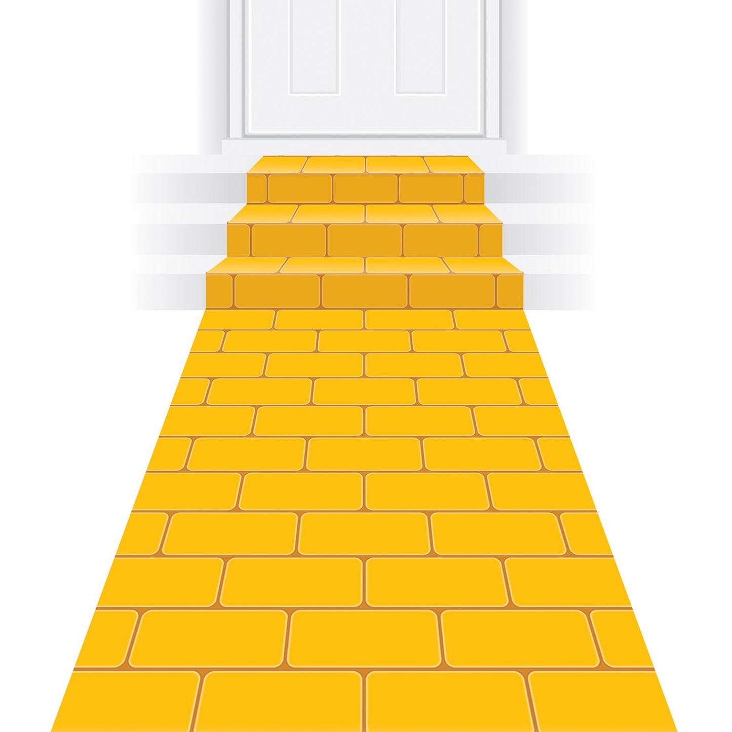 Beistle Yellow Brick Runner - Party Supply Decoration for Princess