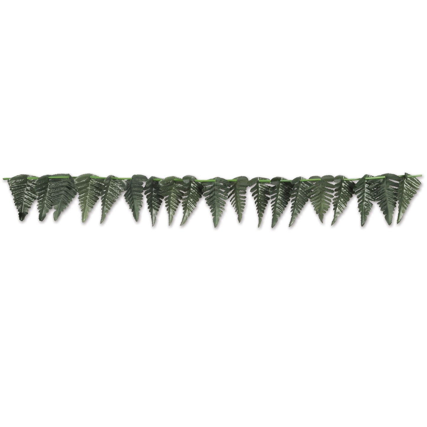 Beistle Fern Leaf Garland - Party Supply Decoration for Jungle