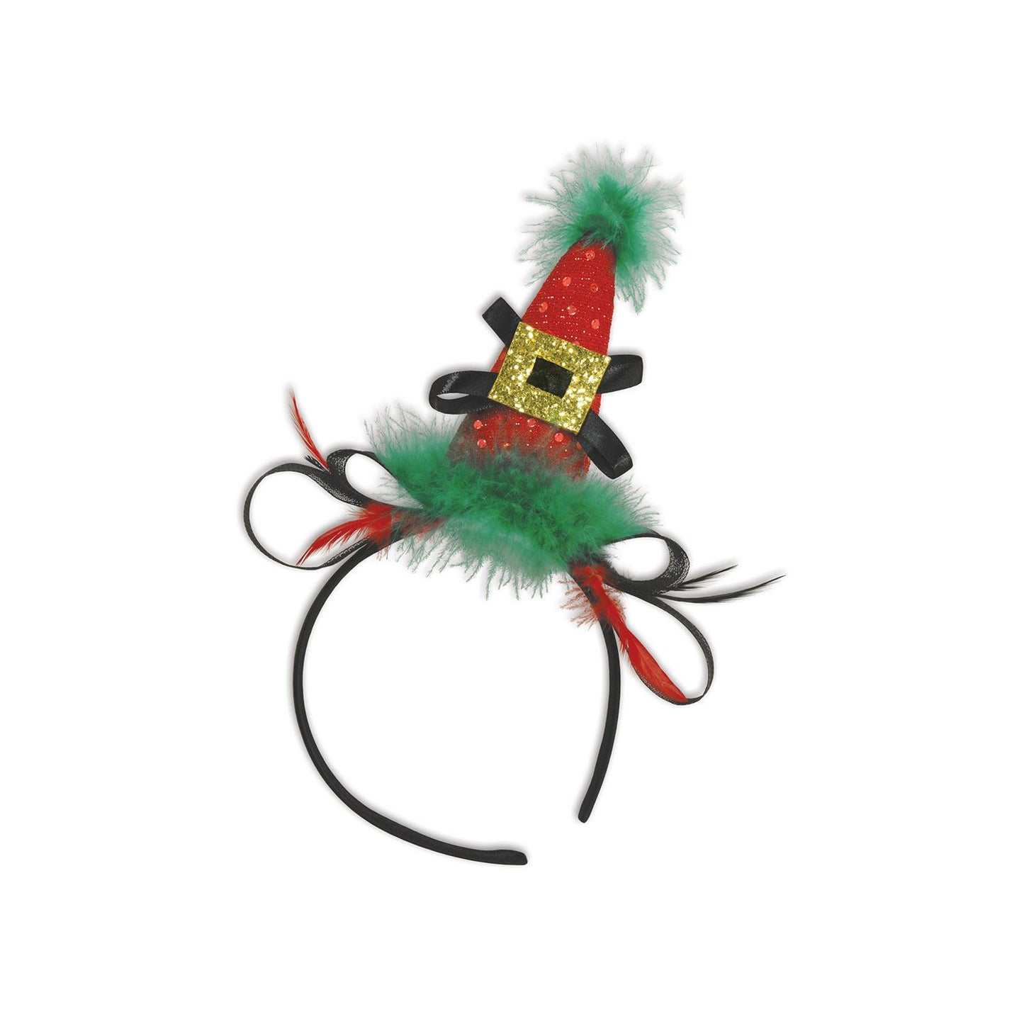 Beistle Holiday Hat Headband  (1/Pkg) Party Supply Decoration : Christmas/Winter