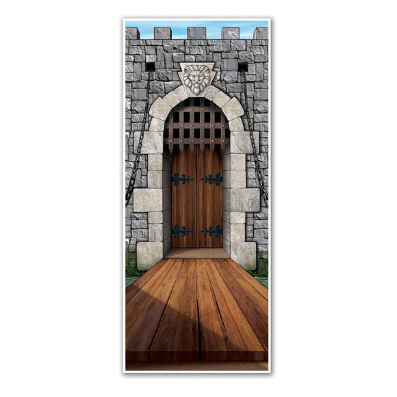 Beistle Castle Door Cover - Party Supply Decoration for Medieval