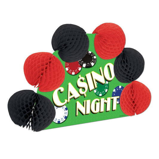 Beistle Casino Pop-Over Centerpiece 10 in  (1/Pkg) Party Supply Decoration : Casino