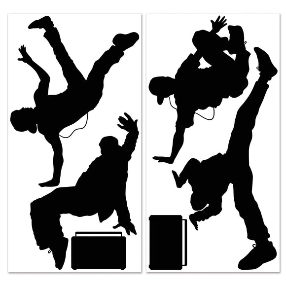 Beistle Break Dancer Props - Party Supply Decoration for 80's