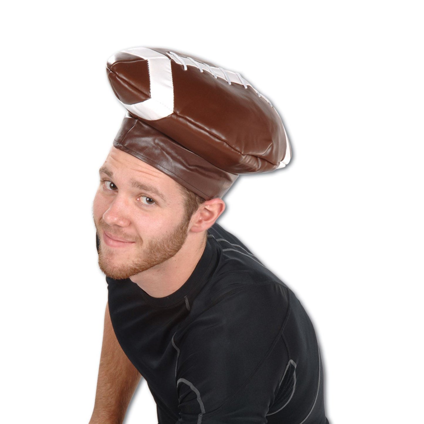 Beistle Vinyl Football Hat  (1/Card) Party Supply Decoration : Football