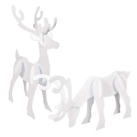 Beistle 3-D Reindeer Props - Party Supply Decoration for Christmas / Winter