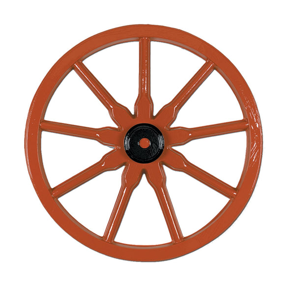 Beistle Plastic Wagon Wheel - Party Supply Decoration for Western