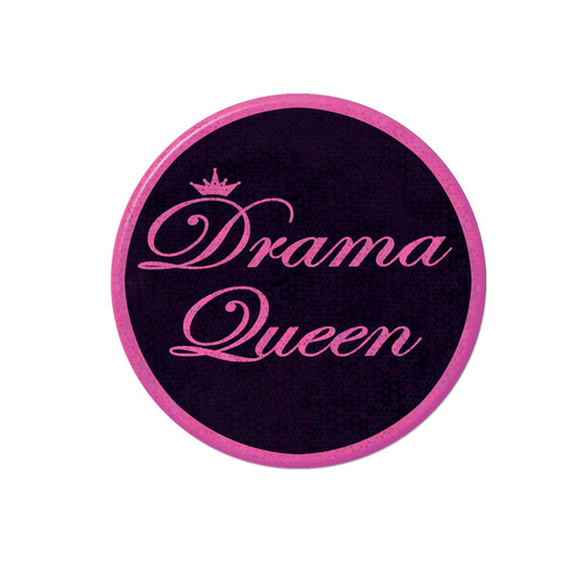 Beistle Drama Queen Party Button - Party Supply Decoration for Bachelorette