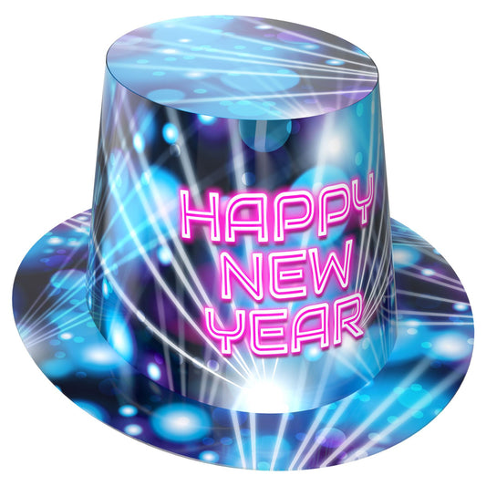 Beistle New Year's Rave Hi-Hat   Party Supply Decoration : New Years