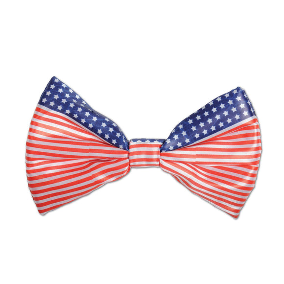 Beistle Patriotic Bow Tie - Party Supply Decoration for Patriotic