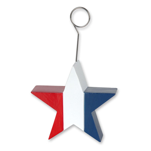 Beistle USA Photo/Balloon Holder - Party Supply Decoration for Patriotic
