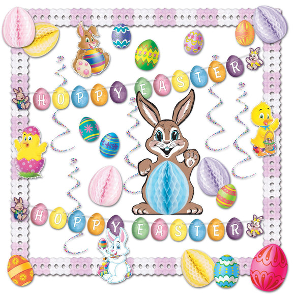 Beistle Easter Decorating Kit - Party Supply Decoration for Easter