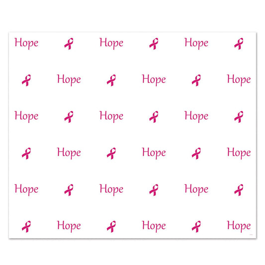 Beistle Hope Insta-Mural - Party Supply Decoration for Pink Ribbon