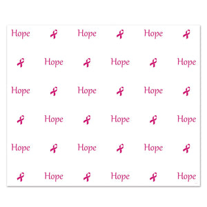 Beistle Hope Insta-Mural - Party Supply Decoration for Pink Ribbon